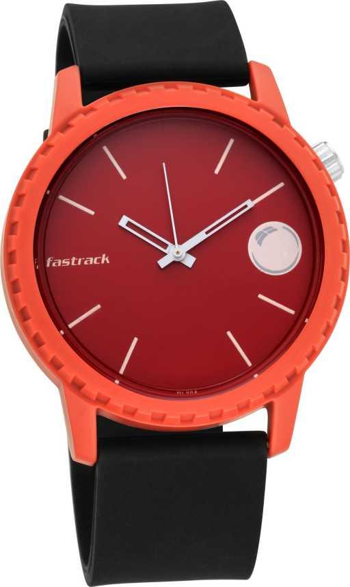 Fastrack Buy Fastrack 38039PP16W Solids and Stripes Analog Watch