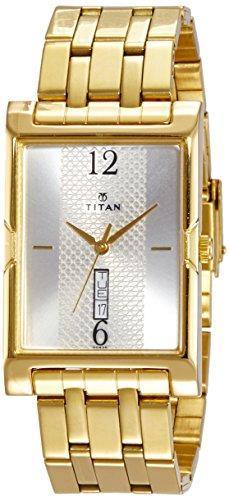 Titan Buy Titan Karishma Analog Silver Dial Men s Watch