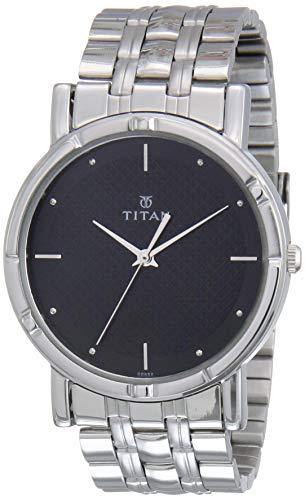 Titan Buy Titan Karishma Analog Black Dial Men s Watch