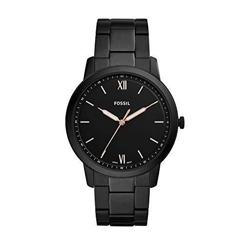 Fossil Buy Fossil The Minimalist 3h Analog Black Dial Men s