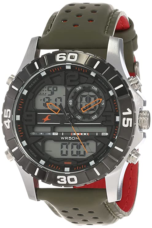 Fastrack Buy Fastrack Analog Digital Black Dial Men s Watch