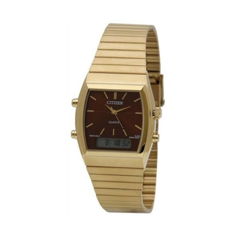 JM0542-56X Citizen Digital Analog Gold Tone Watch