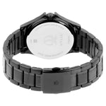 NS1698NM01 Titan Multifunction Black Dial Stainless Steel Strap Watch for Men