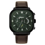 NS1856NL02 Titan Green Dial Chronograph Leather Strap watch for Men