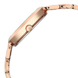 2480WM06 Titan Beige Dial Rose Gold Stainless Steel Strap Watch for Women