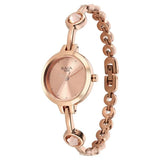 NS2576WM02 Titan Raga  Rose Gold Dial Metal Strap Watch for Women