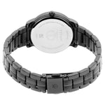 NR2589NM01 Titan Black Dial Women Watch With Stainless Steel Strap