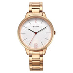 2648WM03 Titan Quartz Analog White Dial Watch for Women