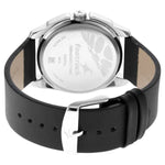 NR3089SL15 Fastrack Mens  Silver Dial Leather Analogue Watch