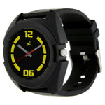 NR3116PP03  Black Dial PU Strap Watch for Guys