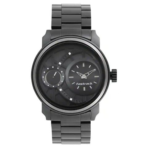 NR3147KM01 FASTRACK STAINLESS STEEL STRAP WATCH