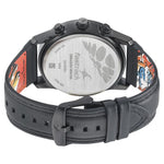 NR3216NL01  Fastrack Multifunction Black Dial Leather Strap Watch for Guys