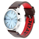 NR3236SL02 FASTRACK LEATHER STRAP WATCH