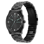 NR3255NM02 Black Dial Stainless Steel Strap Watch for Guys