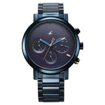 3287KM08 Fastrack  Blue Stainless steel Strap Watch for Guys