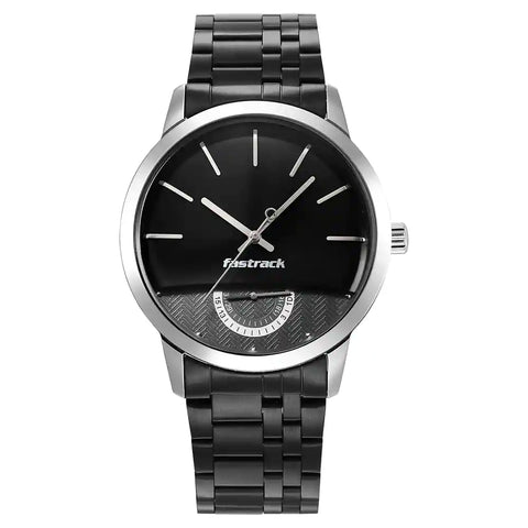 NR3289KM01 FASTRACK  STAINLESS STEEL STRAP WATCH