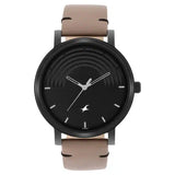 3299NL01 QUARTZ ANALOG BLACK DIAL WATCH