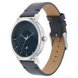 3299SL01 Black Dial Leather Strap Watch for Guys