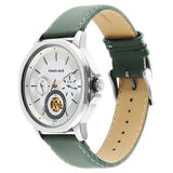 3303SL02 Fastrack White Dial Leather Strap Watch for Guys