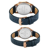 33056296WL01P Fastrack Leather Strap Watch For Couple