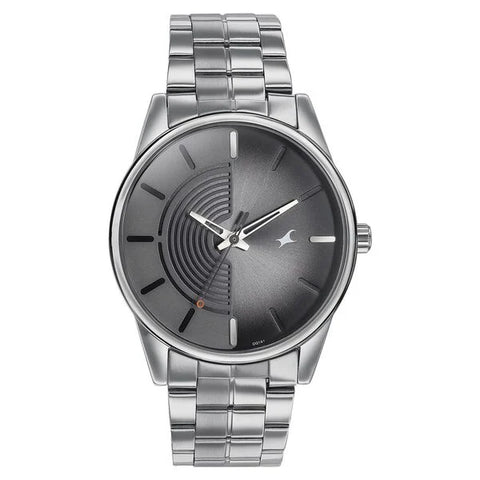 3305sm02 Fastrack Stainless Steel Strap Watch for Guys