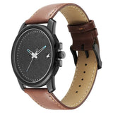 3314NL01F Fastrack Leather Strap Watch for Guys