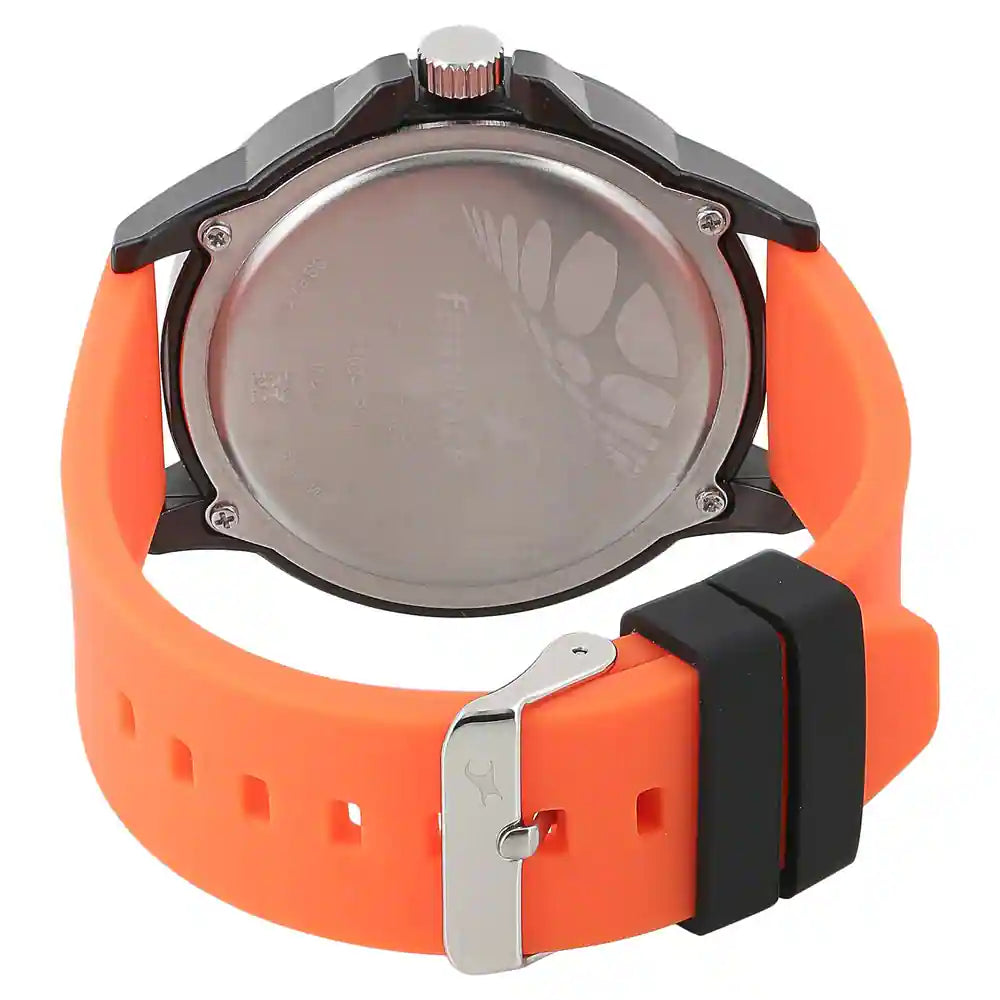 Fastrack silicone strap outlet watches