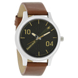 NR38051SL02 Fastrack Black Dial Leather Strap Watch for Guys