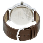 NR38052SL03 Grey Dial Leather Strap Watch for Guys