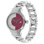 NP6134SM02 FASTRACK METAL STRAP WATCH