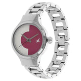 NP6134SM02 FASTRACK METAL STRAP WATCH