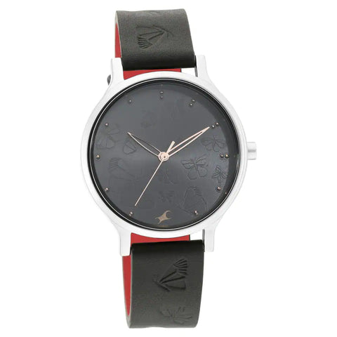 NP6189SL01 FASTRACK LEATHER STRAP WATCH