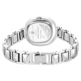 NR6276SM01 Silver Dial Metal Strap Watch for Girls