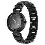 NR6277NM01 FASTRACK  BLACK DIAL METAL STRAP WATCH