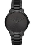 Armani Exchange Mens Cayde Black Dial Stainless Steel Analogue Watch - AX2701I