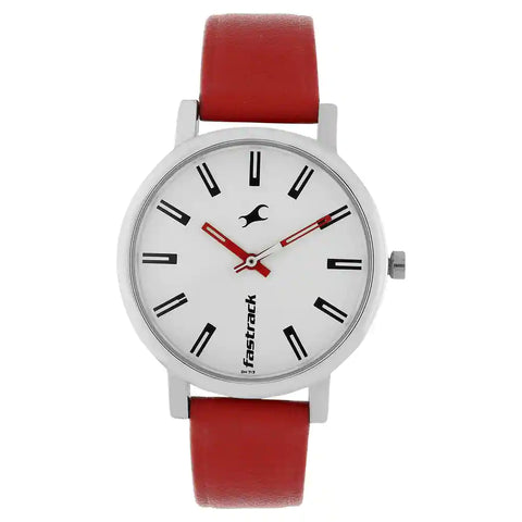 NR68010SL01 FASTRACK  LEATHER STRAP WATCH