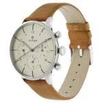 NS90102SL01 Titan Leather Strap Watch for Men