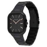 90176NM01 Titan Black Dial Stainless Steel Strap Watch for Men