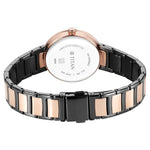 NS95183KM02 Titan Stainless Steel Strap Watch for Women