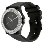 NR9827PP02 FASTRACK BLACK DIAL PLASTIC STRAP WATCH