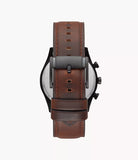 BQ2457I fossil Sullivan Multifunction Brown Leather Watch