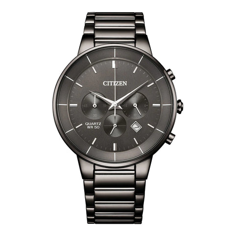 CITIZEN QUARTZ GENTS WATCH GREY DIAL - AN8227-53H