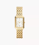 ES5220 Raquel Three-Hand Date Gold-Tone Stainless Steel Watch