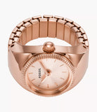 ES5247 Watch Ring Two-Hand Rose Gold-Tone Stainless Steel