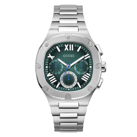 Guess Headline Men Green Dial Quartz Analog Watch - GW0572G6