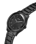 GW0626G3 Guess Mens Dress Black Dial Round Case Analog Men Watch