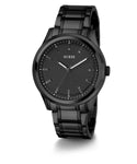 GW0626G3 Guess Mens Dress Black Dial Round Case Analog Men Watch