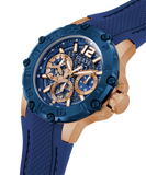 GW0640G3 GUESS Mens Blue 2-Tone Multi-function Watch