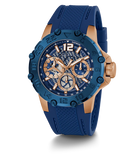 GW0640G3 GUESS Mens Blue 2-Tone Multi-function Watch