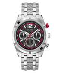 GW0714G1 GUESS Mens Silver Tone Multi-function Watch